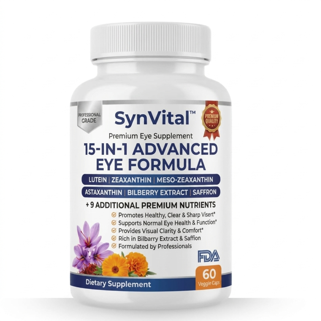 SynVital™ | Stöd för dina ögon, dag efter dag