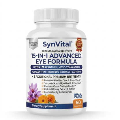 SynVital™ | Stöd för dina ögon, dag efter dag