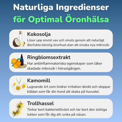 ÖraRo™ – Mild Öronrengöring för Hun