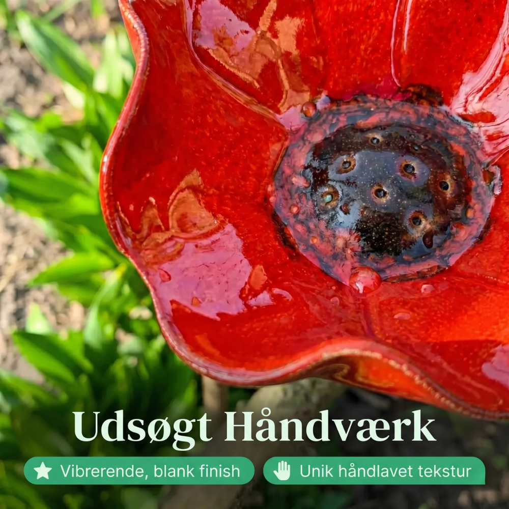 BlomKälla™ – Botanisk Vattenstation för Fåglar, Bin & Fjärilar