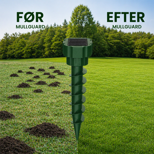 MaroSkydd™ - Håller mullvadar borta utan gift eller fällor