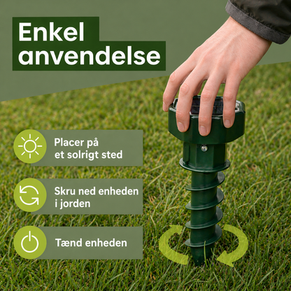 MaroSkydd™ - Håller mullvadar borta utan gift eller fällor