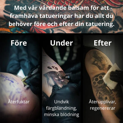 Bläckglans™ | Tatueringsförbättrande Eftervårdsbalsam