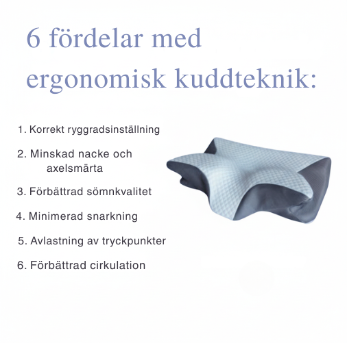 NordicComfort – Ergonomisk Nackkudde
