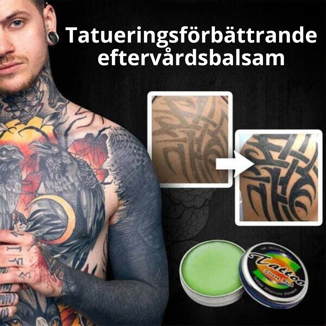 Bläckglans™ | Tatueringsförbättrande Eftervårdsbalsam