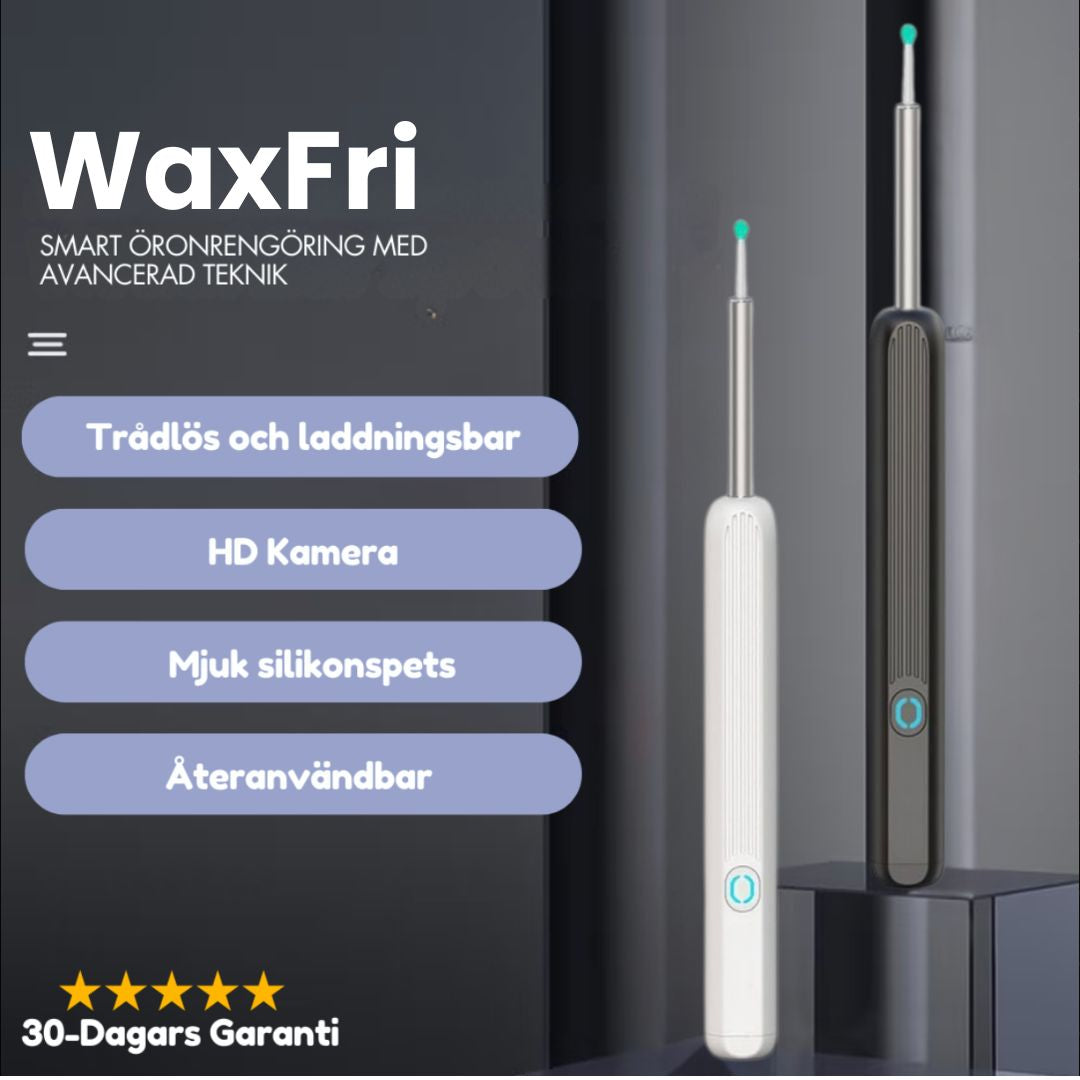 WaxFri™ - Smart öronrengöring med avancerad teknik