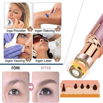 HairRemover | Perfekta bryn på sekunder - Ingen panik eller smärta