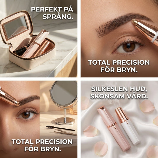 HairRemover | Perfekta bryn på sekunder - Ingen panik eller smärta