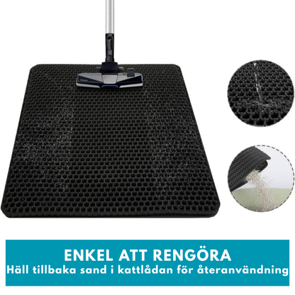 SandStop™ - Haller kattgrus pa sin plats