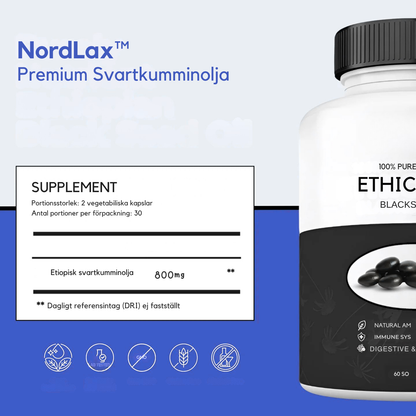 NordLax™ - Premium Svartkumminolja