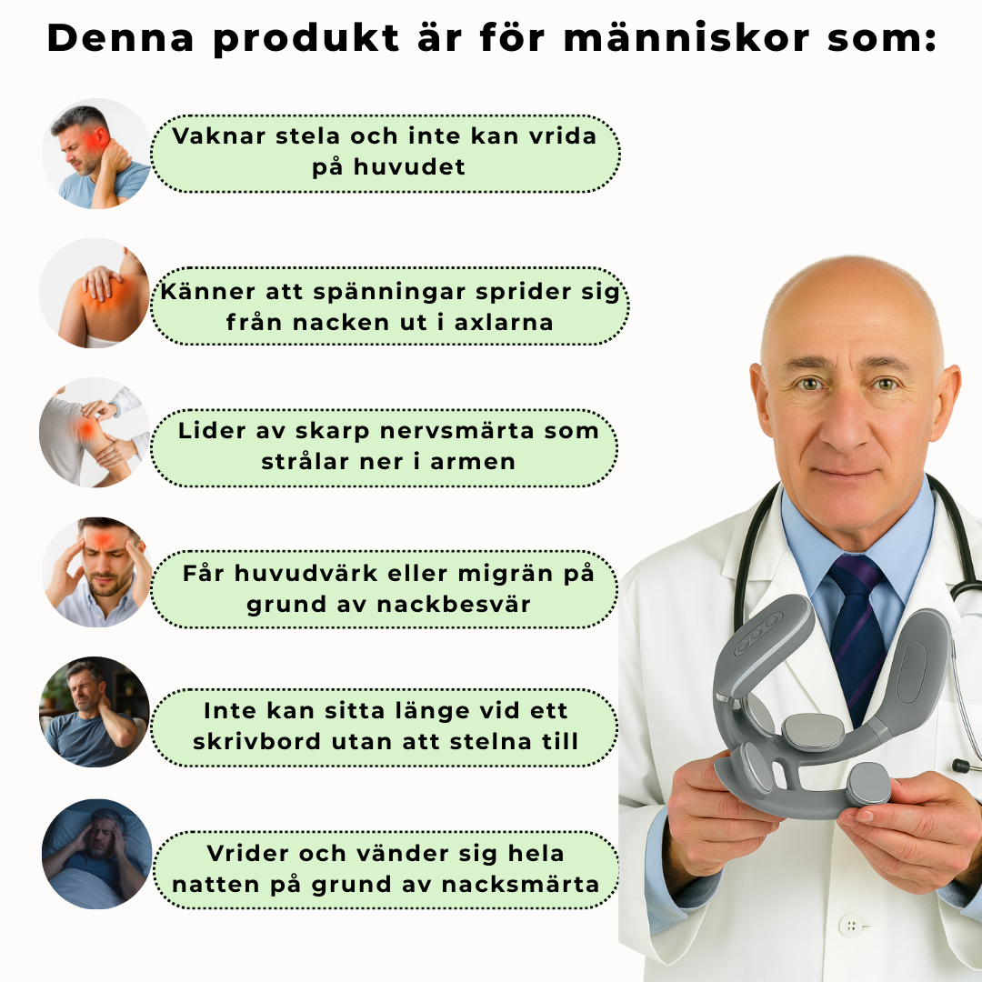 LindraNack™ - Effektiv nackmassage hemma